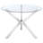 Isolde Chrome 41-inch Dining Table