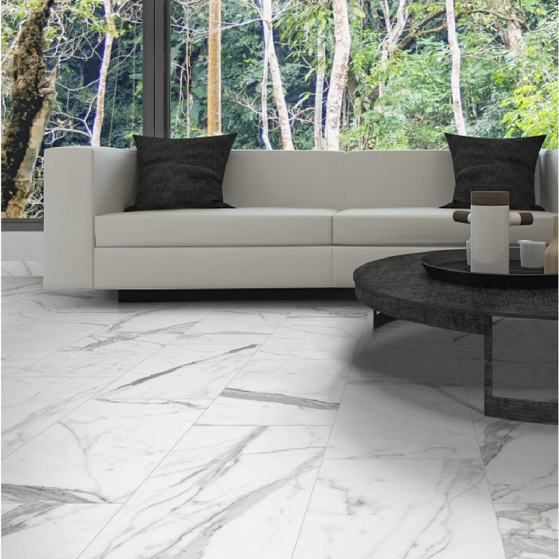 Carreau de porcelaine 12 po x 24 po Staturio