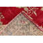 Tapis turc, tapis neutre, tapis rouges antiques, tapis de 4,4 pi x 8,2 pi, tapis de luxe, tapis rétro