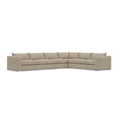 Bernhardt Helena 4-Piece Fabric Sectional