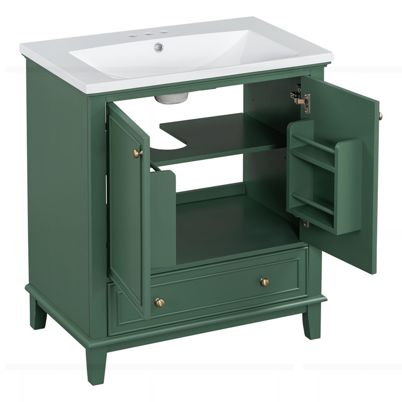Multi-functional Bathroom Vanity with Sink Combo