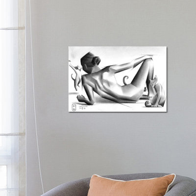 Catwoman 1 Piece Wrapped Canvas Wall Art