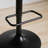 Walnut Bentwood Bar Stools Mid Century Modern Adjustable Counter Height Black Leather Upholstered 360°Swivel Bar Chairs For Kitchen Island/Dining Room/Cafe,Set -1798961931-1798961924