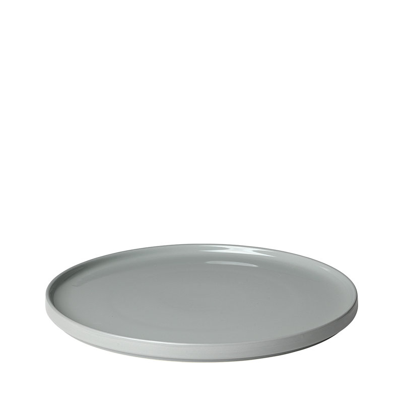 PILAR Stoneware Serving Platter, Mirage Gray