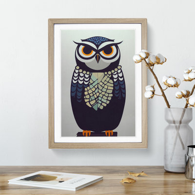 Mysterious Owl - Single Picture Frame Print