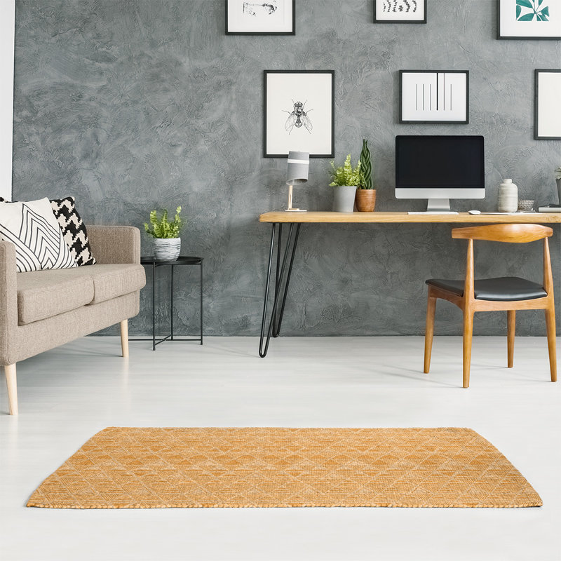 Jordao Geometric Indoor Rug, Rectangle 5' x 7'