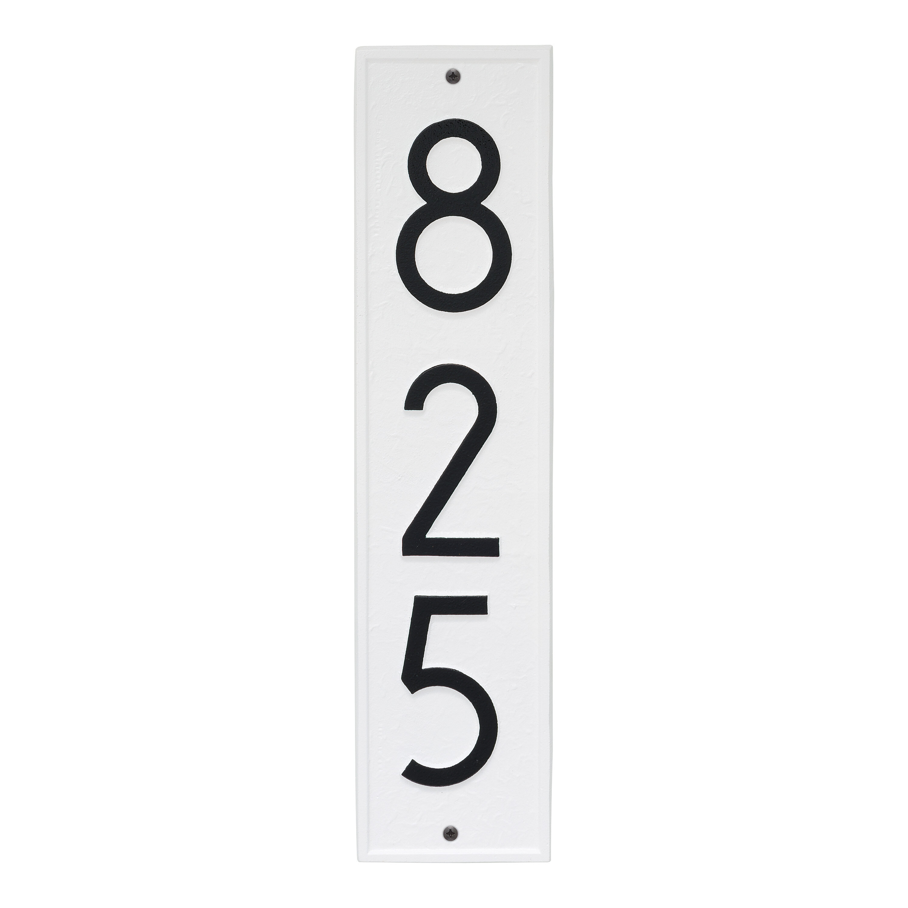 Vertice Line Whitehall Products Delaware Modern Personalized Vertical 3-Line Wall ...