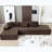 Modular Sofa,No Assembly Needed-19525673-19525671