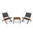 Calhaen 2 - Person Patio Conversation Set