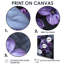 Photo de beauté mauve lilas monochrome - décoration murale lilas-343998693-343998713