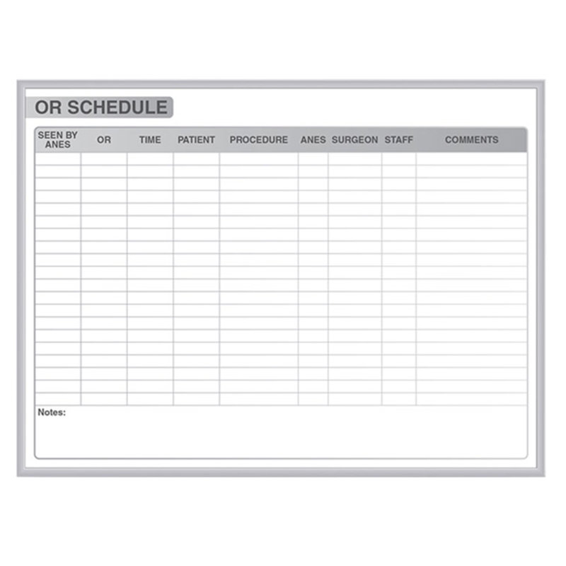 Manufacturing Whiteboard Fiberboard Dry Erase Board, 2' H x 3' W