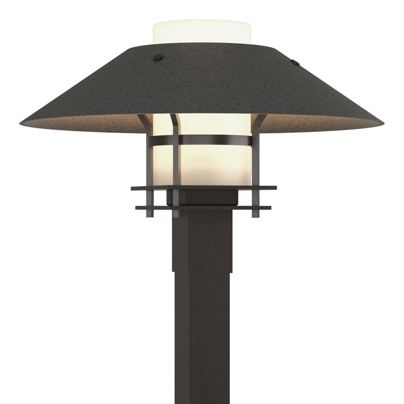 Henry 1 - Light 15.8" H Hardwired Lantern Head, Frosted, Coastal Black, White