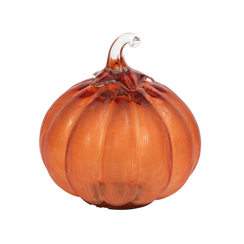 COPPER GLASS PUMPKIN