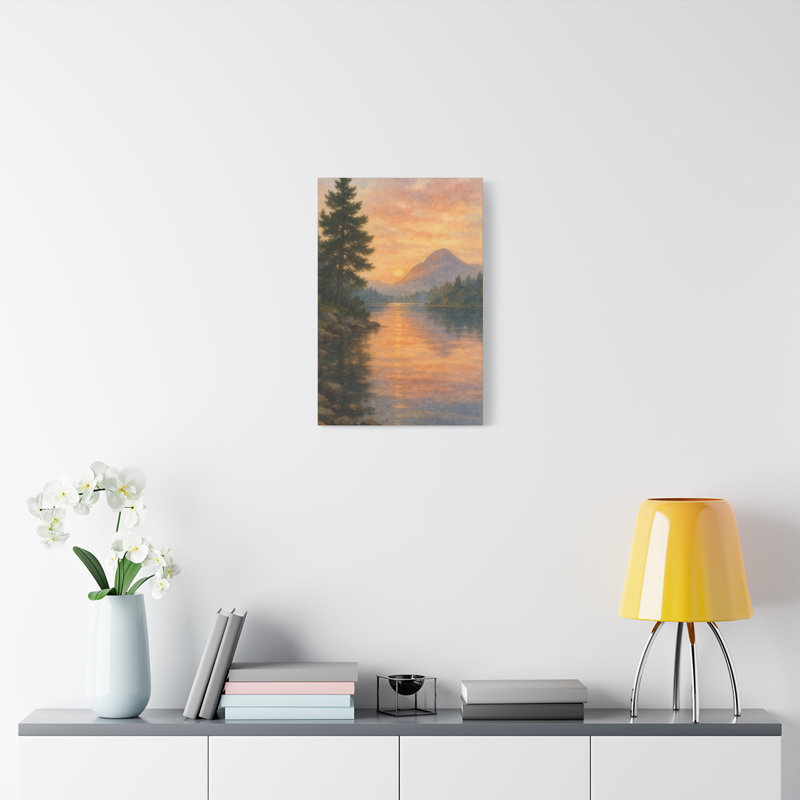 Aaroon Single Picture Frame Print on Canvas, 60.96 cm H x 40.64 cm W