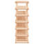 Montpelier 42 Bottle Solid Wood Floor Wine Bottle Rack in Brown