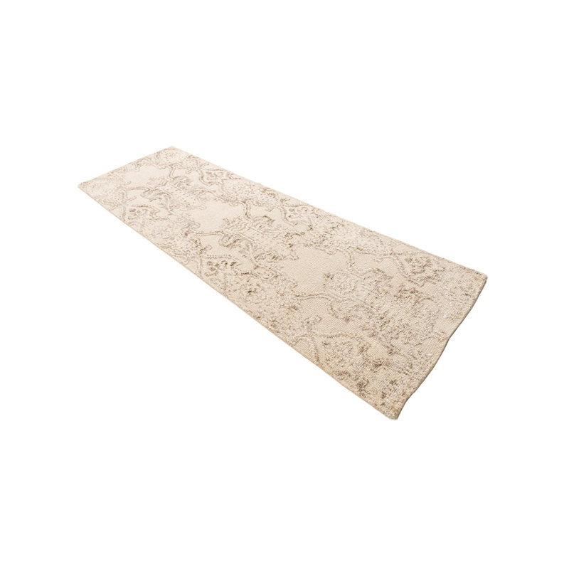 Tapis de couloir beige clair Osborne