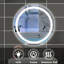 Collesse Round Mirror