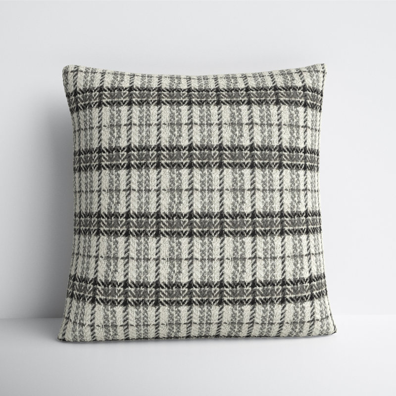 Santorini Chevron Throw Pillow, 18" x 18", Down