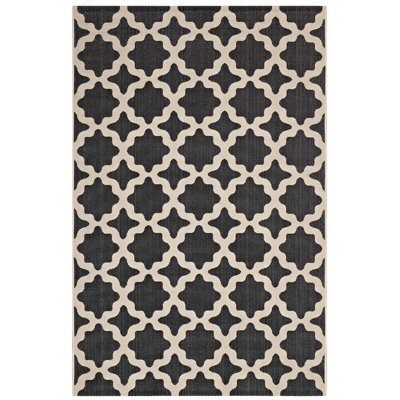 Modway Cerelia Moroccan Trellis Indoor and Outdoor Area Rug
