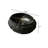 18'' Bathroom Sink, Irregular Oval Resin Vessel Basin With Stone Pattern, Artistic Style Sink, NO Faucet, Dark Gray-758813081