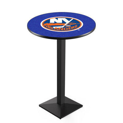 Round Metal Base Dining Table