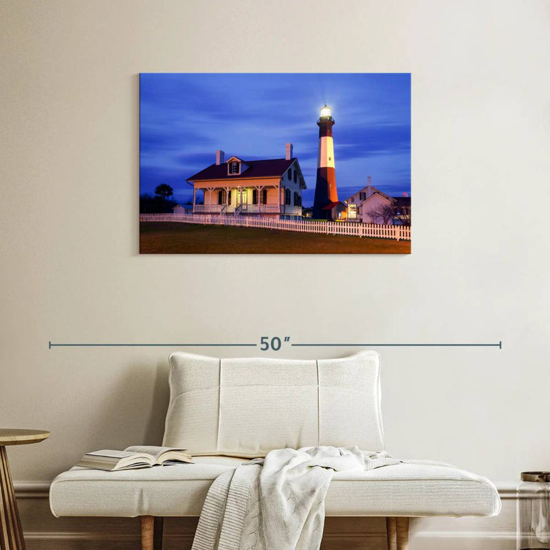 Phare Aletra Tybee Island, H 24 po x l 36 po