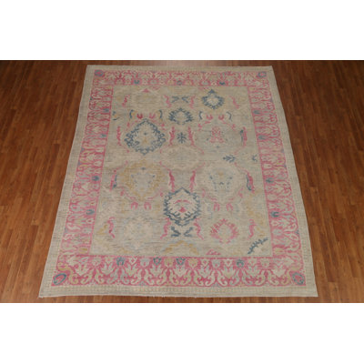 Wool Floral Indoor Rug