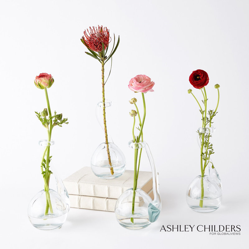 Clear Ring Flower Vase