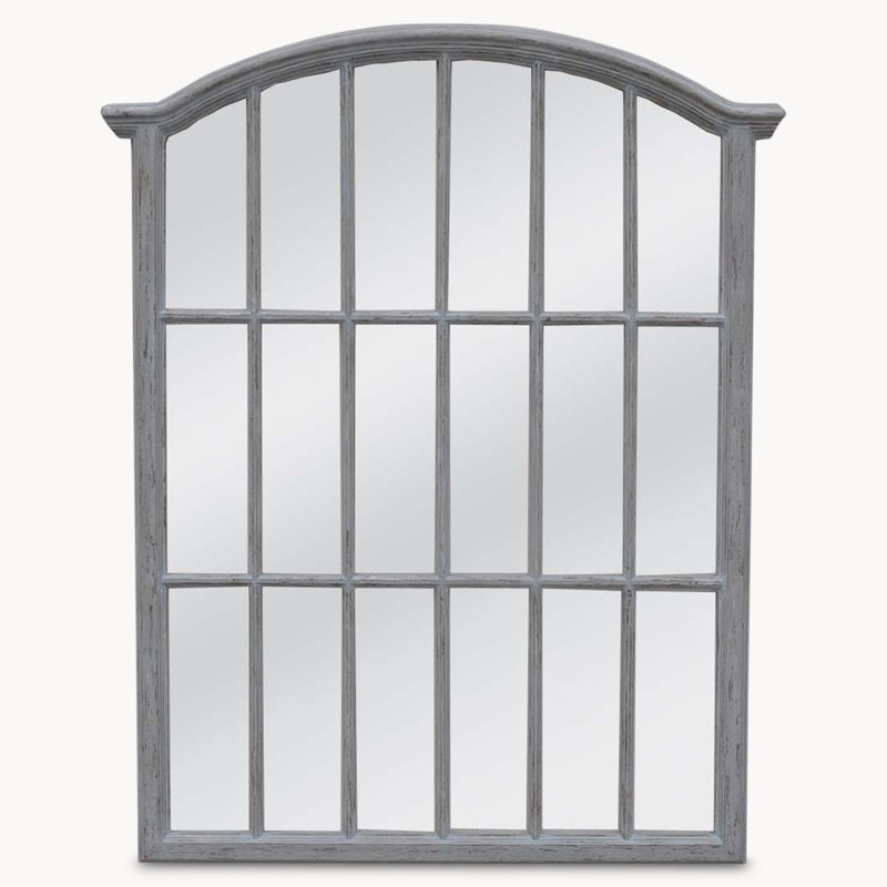 Algrange Wood Wall Mirror