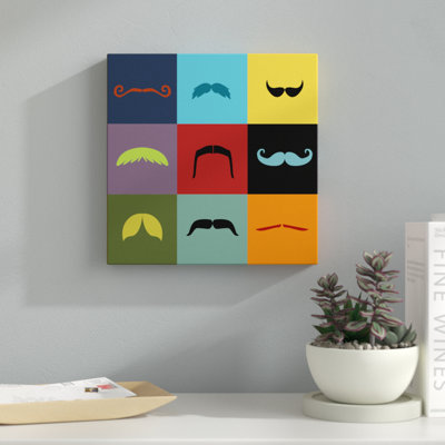 " Moustache Grid " by Vision Studio