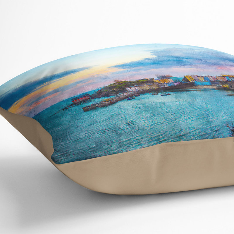 Square Cushion, 40cm H x 40cm W x 15cm D, Stone