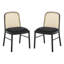 Ensemble de chaises de salle à manger à dossier en rotin Almeda-1782381304