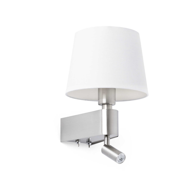 Room LED Armed Sconce, White