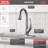 Esque Pull Down Single Handle Kitchen Faucet-20137556