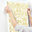 Rouleau de papier peint adhésif Botanical Damask L 27 pi x l 27 po-39856450