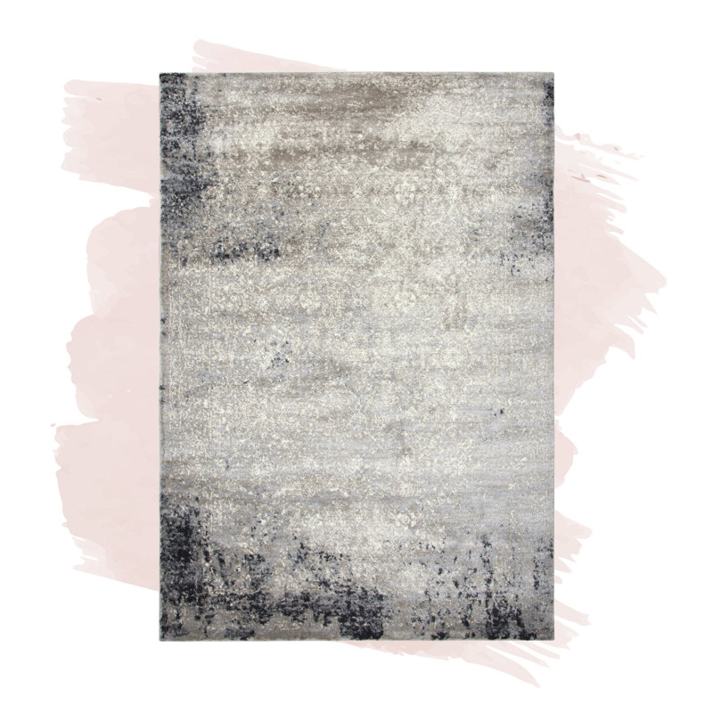 Healdsburg Abstract Indoor Rug, Rectangle 5'2" x 7'3"
