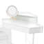 Meuble-lavabo avec miroir pliant réglable et tabouret