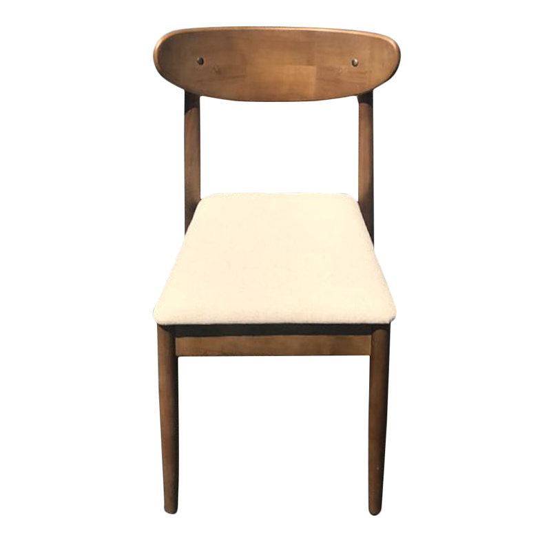 Chaise d'appoint Helina, Noyer foncé