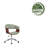 Atrium Faux Leather Mid-Century Office Chair-17760954