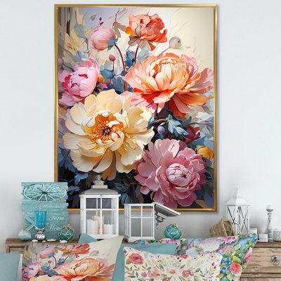 " Blossoms Of Serenity Peonies I "