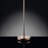 62" Tall Metal Floor Lamp W/ Silver Finish And Crystal Accents