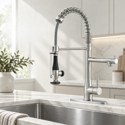 Robinet de cuisine verrouillable avec robinet de remplissage SynchroDuo