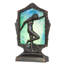 9" High Deco Posing Lady Accent Lamp-115471287