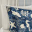 Édredon 7 pièces en coton bleu charmant