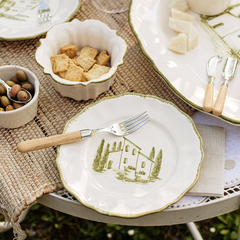 Borgo Salad/Dessert Plate