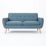 Mirsade 67.25" Flared Arm Loveseat, Loveseat, Modern Sofa, Accent Sofa