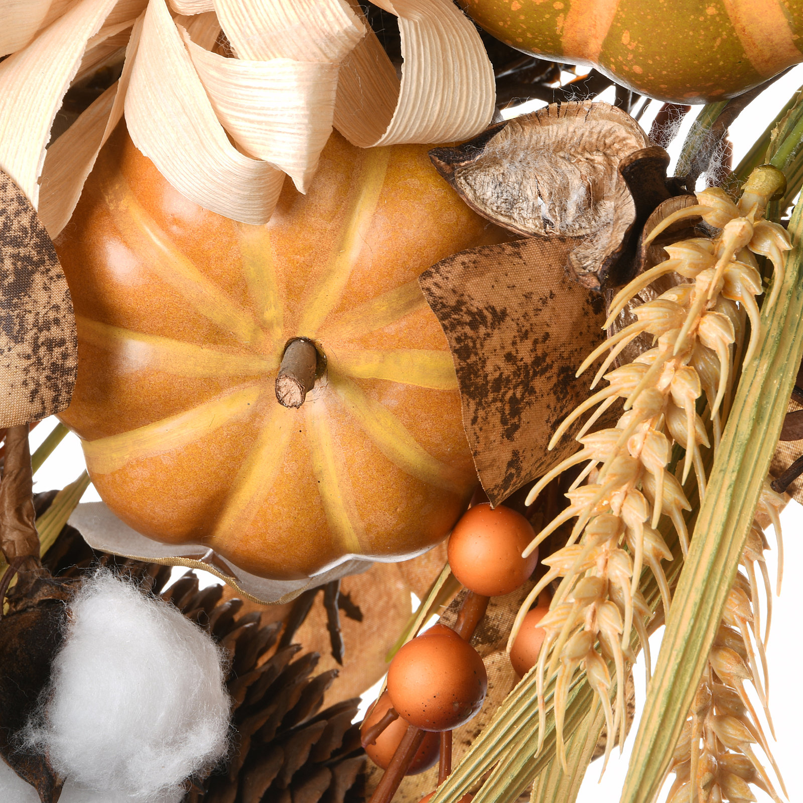 36" Autumn Pine Nut Swag