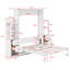 Ellettsville Unfinished Murphy Bed-148494903