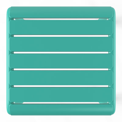 Delron Plastic Square Patio Side Table