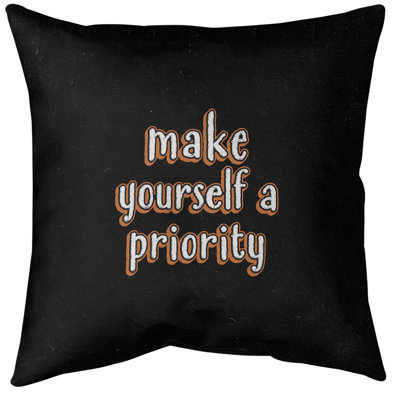 Coussin de sol « self »